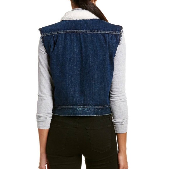 Helmut Lang white jean vest. Size XS. NWOT. - Picture 3 of 8